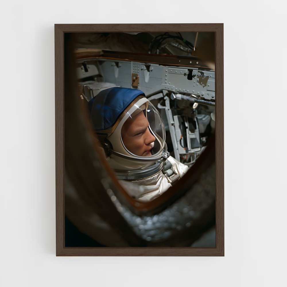 Poster À Travers le Verre des Étoiles – affiche Astronautes (vue 5)